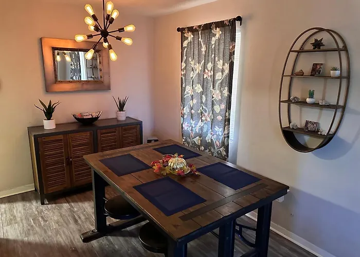 Holiday home Away From Centrally Located Cozy & Pet Friendly *